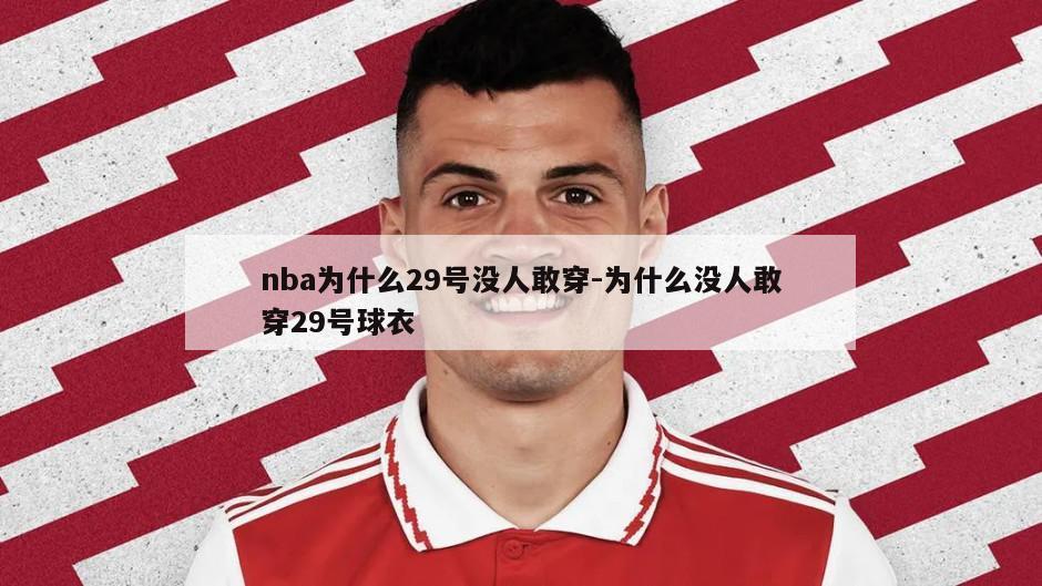 nba为什么29号没人敢穿-为什么没人敢穿29号球衣