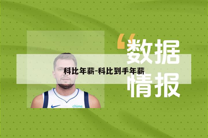 科比年薪-科比到手年薪