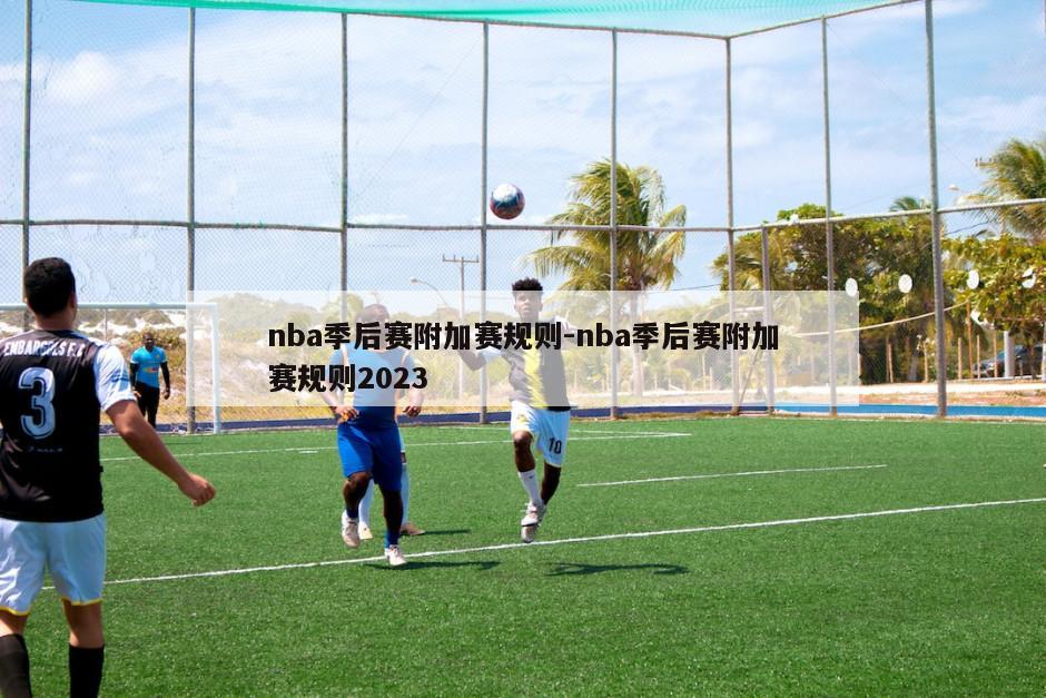 nba季后赛附加赛规则-nba季后赛附加赛规则2023